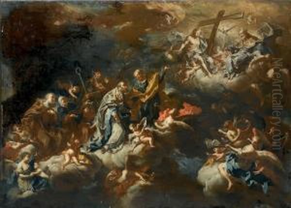 Il Paradiso Oil Painting by Giovanni Battista Rossi