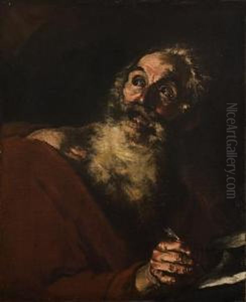 San Girolamo Oil Painting by Nunzio Rossi