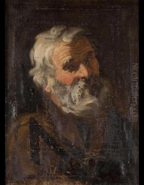 Teste Di Santi Oil Painting by Nunzio Rossi