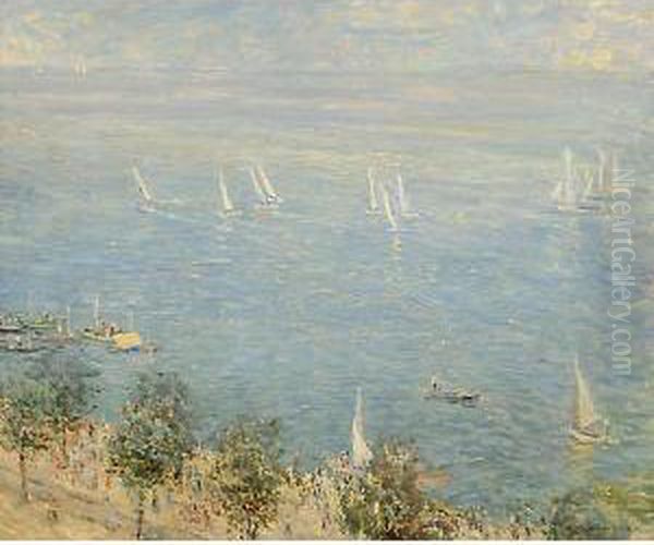 Barcola, Piccola Regata by Romano Rossini