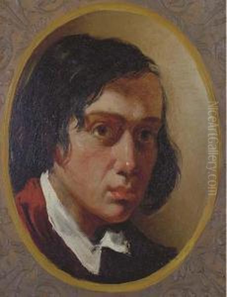 Self-portrait Oil Painting by Peter Frederick Rothermel