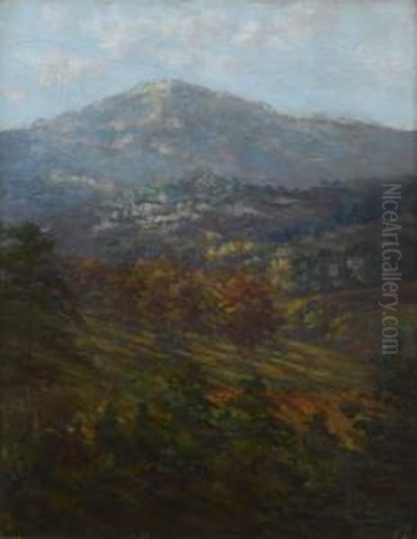 North Carolina Landscape Oil Painting by Louis Rowell