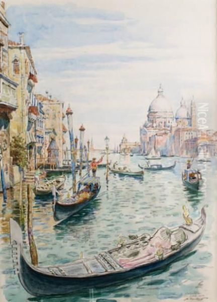 Venise Oil Painting by Aleksandr Rubcov