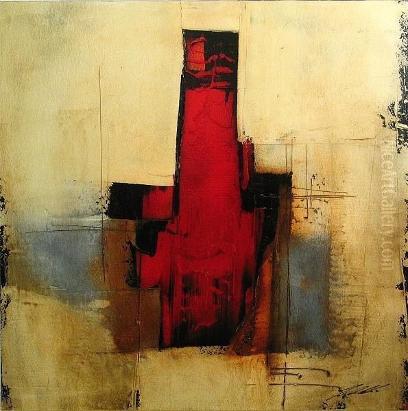 Untitled; Untitled (2) Oil Painting by Jan Rudnicki