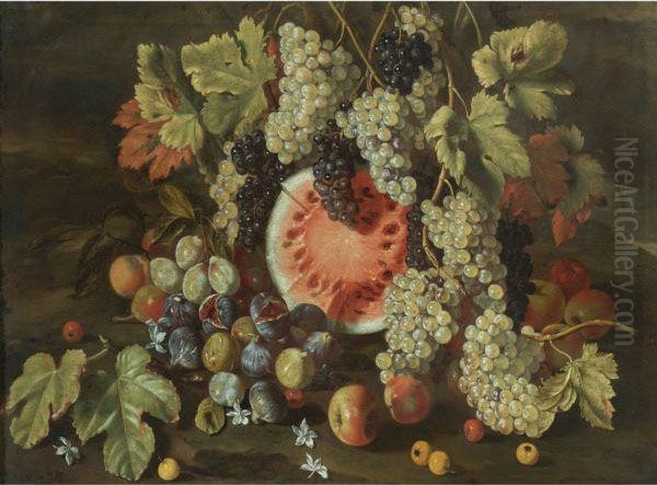 Still Life Oil Painting by Giovan Battista Ruoppolo