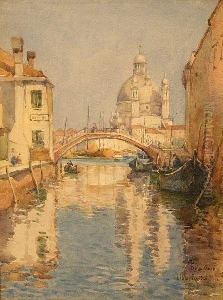 Rio Della Croce Oil Painting by Lilian Russell - Bell