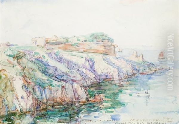 Belle Ile Oil Painting by John Peter Russell