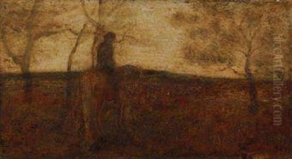 The Lone Horseman Oil Painting by Albert Pinkham Ryder