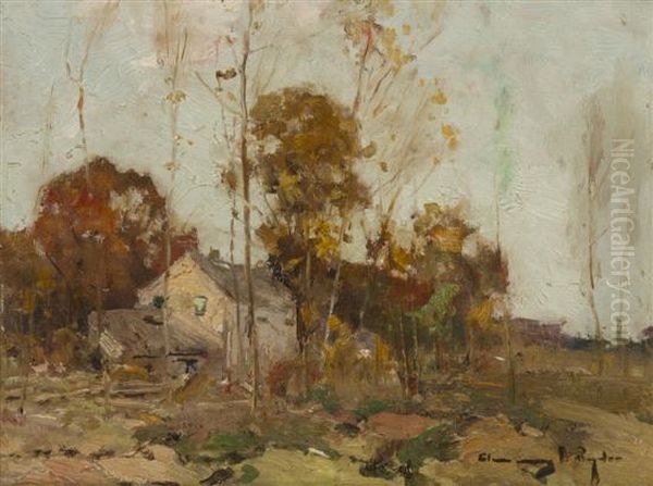 The Cottage Oil Painting by Chauncey Foster Ryder