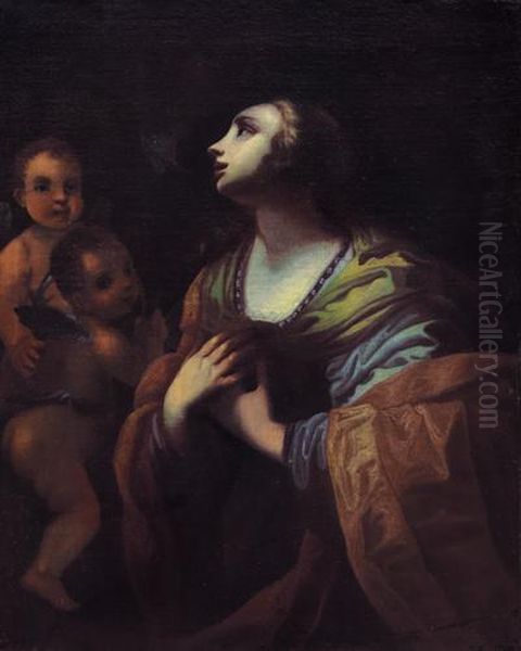 Allegoria Della Speranza Oil Painting by Giovanni Camillo Sagrestani