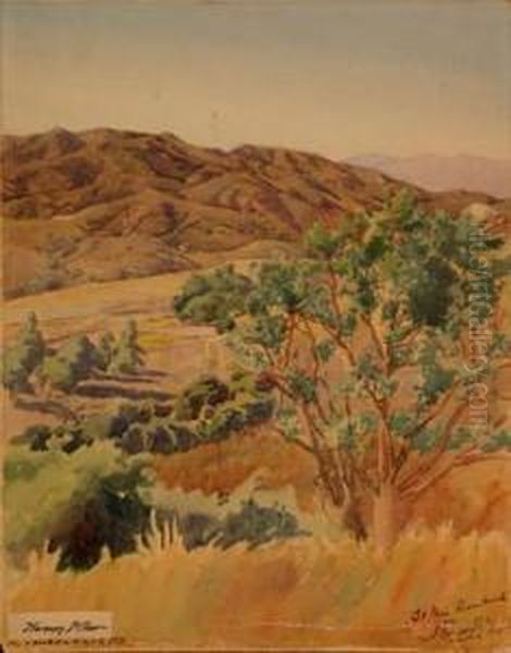 California Hillside Oil Painting by Norman Saint-Clair