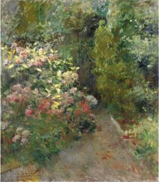 Giardino Fiorito Oil Painting by Paolo Sala