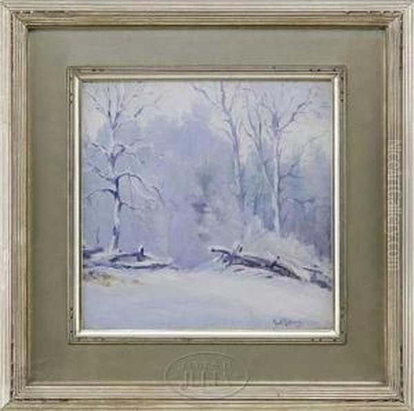 The Snow Storm Oil Painting by Paul Saling