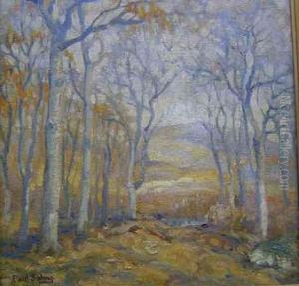 A Woodland Clearing Oil Painting by Paul Saling