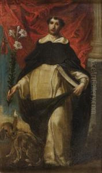 Saint Dominique Oil Painting by Antonius Sallaert