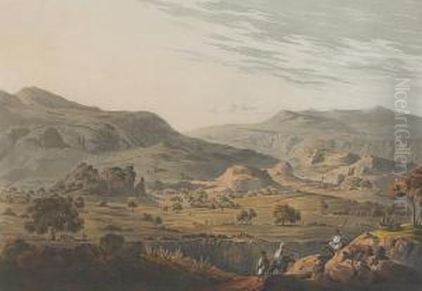 The Pass Of Altbara In Abyssinia Oil Painting by Henry Salt