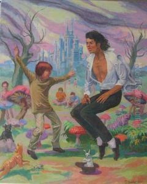 Jackson Iv, Wonderland Oil Painting by John William Salter