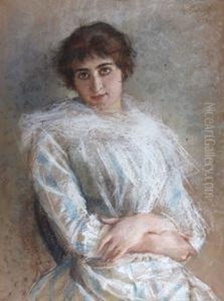 Figura Femminile Oil Painting by Antonio Salvetti