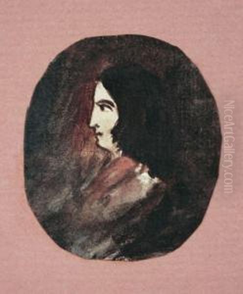 Autoportrait Oil Painting by George Sand