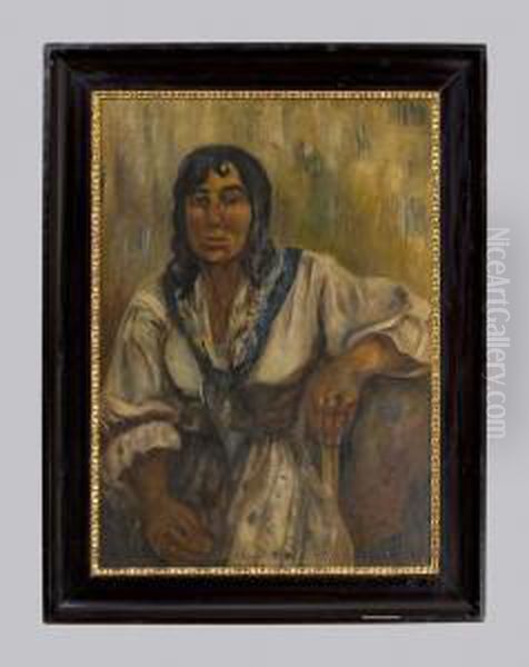 Senora Carmen Cardenal Oil Painting by Mathias Sandor