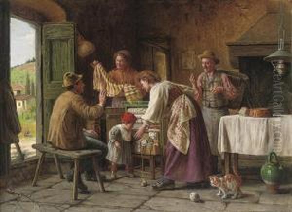 A Matter Of Taste Oil Painting by Giovanni Sandrucci