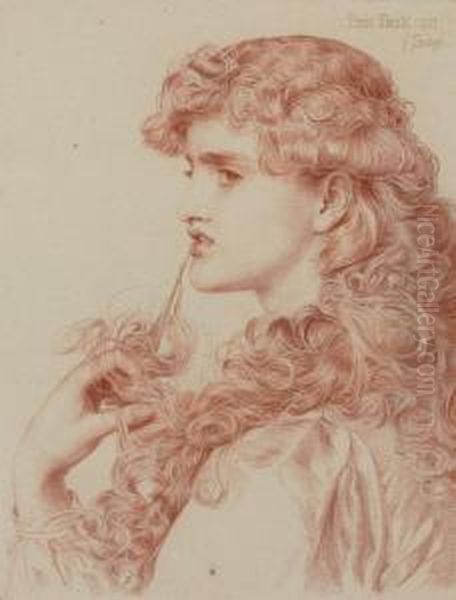 Proud Maisie Oil Painting by Frederick Sandys