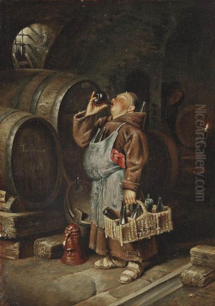 Sampling A Good Vintage Oil Painting by Alessandro Sani