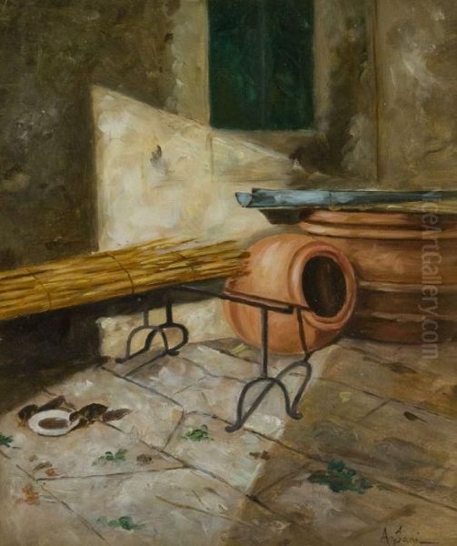 Senza Titolo Oil Painting by Alessandro Sani