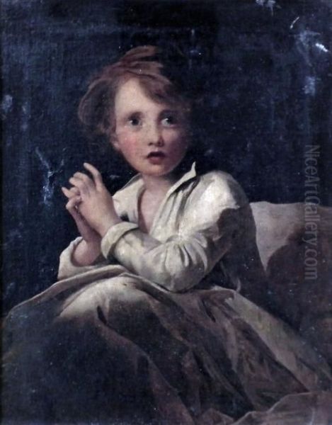 The Infant Samuel Oil Painting by James Sant