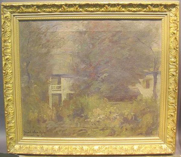 House - Franconia, New Hampshire Oil Painting by Daniel Francois Santry