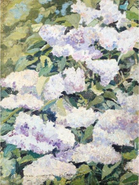 Lilacs Oil Painting by Nikolai Nikolaievich Sapunov