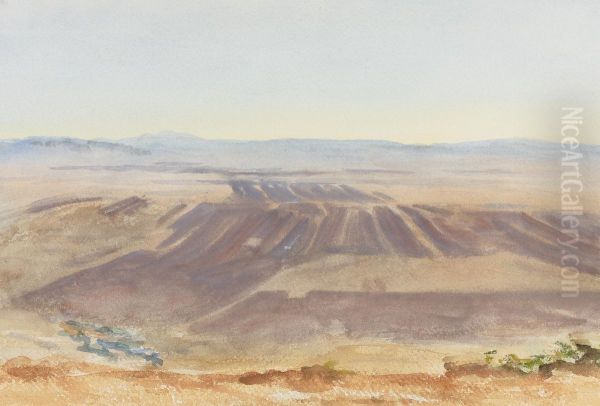 The Plains Of Nazareth Oil Painting by John Singer Sargent