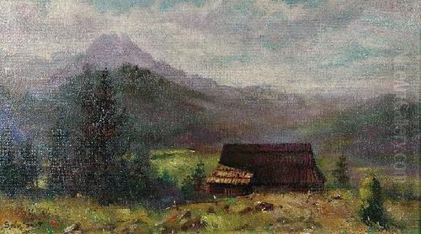 Tatry Oil Painting by Sylweriusz Saski