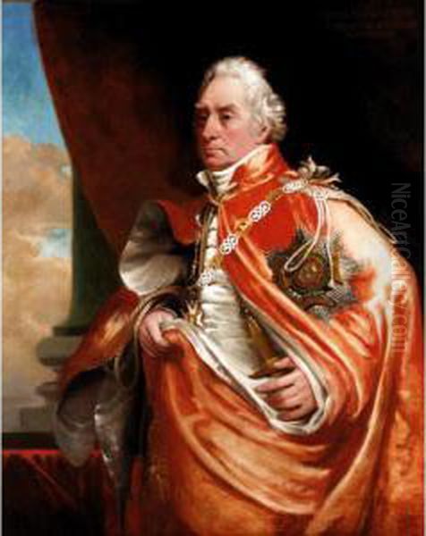 Portrait Of Admiral George Keith Elphinstone, 1 St Viscount Keith (1746-1823) by George Lethbridge Saunders