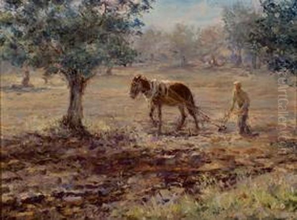 Labranza Oil Painting by Georg Sauter