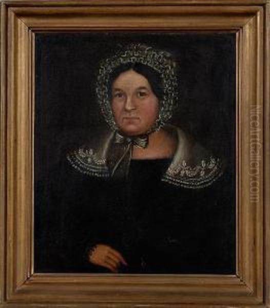 Portrait Of Olethia Tilton Dorsey Oil Painting by Edward Savage