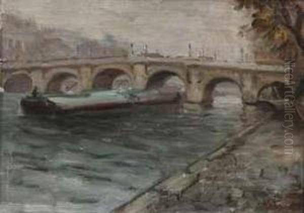 Pont Neuf Oil Painting by Charles, Charley Sayers