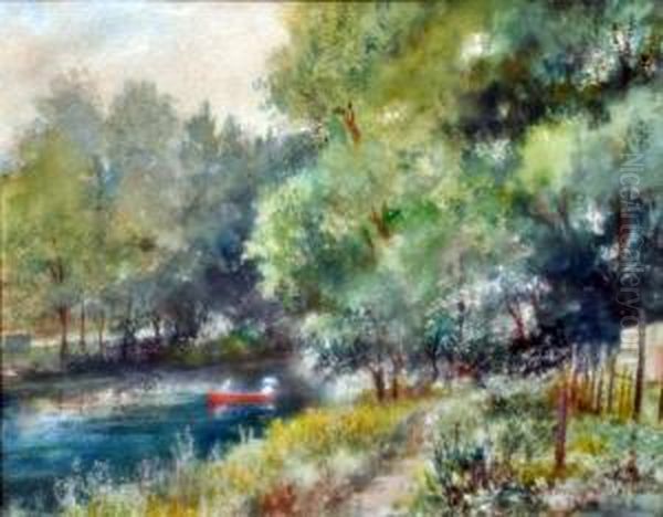 Paesaggio Oil Painting by Vincenzo Scala