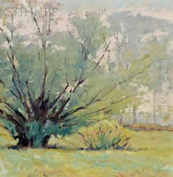 Early Spring Oil Painting by Lucy Scarborough Conant