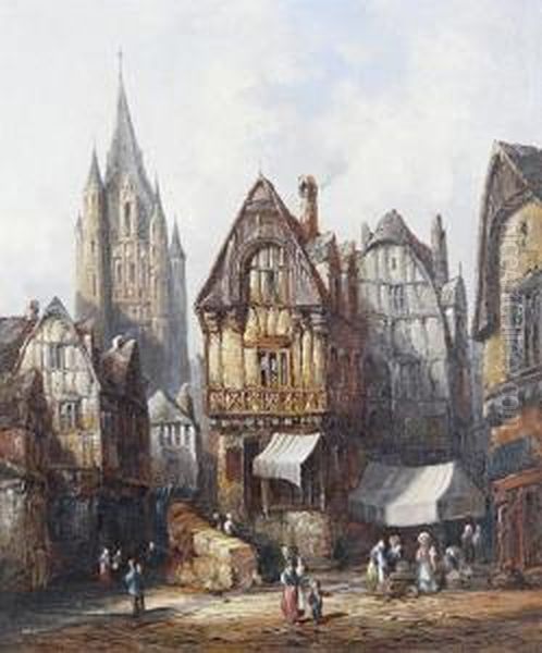 Cologne, Germany Oil Painting by Henry Schafer