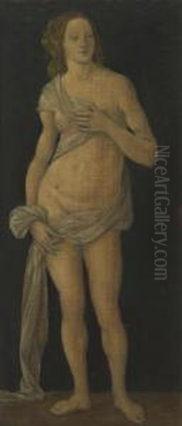 Venus Oil Painting by Morton Livingston Schamberg