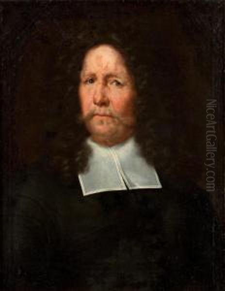 Karlmartinsson Bergstedt Oil Painting by Johan Henrik Scheffel