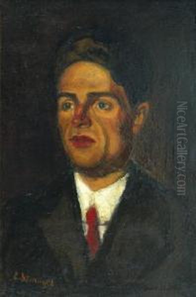 Portret Kaspra Pochwalskiego Oil Painting by Emil Schinagel