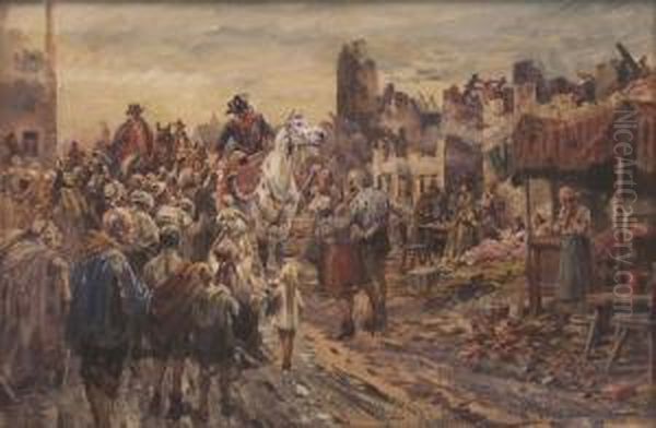 Gemalde Oil Painting by Hans W. Schmidt