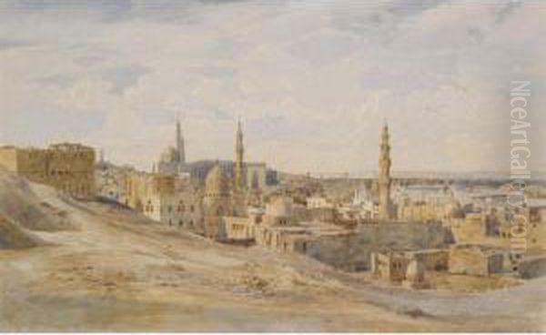 Cairo Oil Painting by Max Schmidt