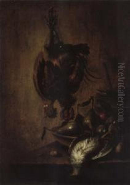 Stilleben Oil Painting by Petrus Schotanus