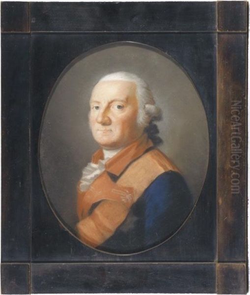 Friedrich August Herzog Von Braunschweig-oels Oil Painting by Johann Heinrich Schroder