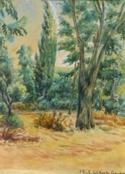 Landscape Oil Painting by Aaron Shaul Schur