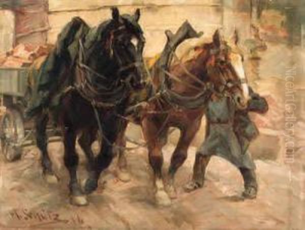 Loading The Wagon by Heinrich Schutz