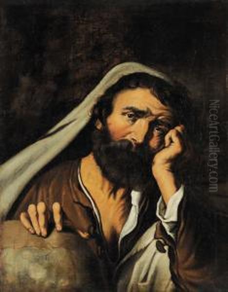 Filosofo Oil Painting by Agostino Scilla